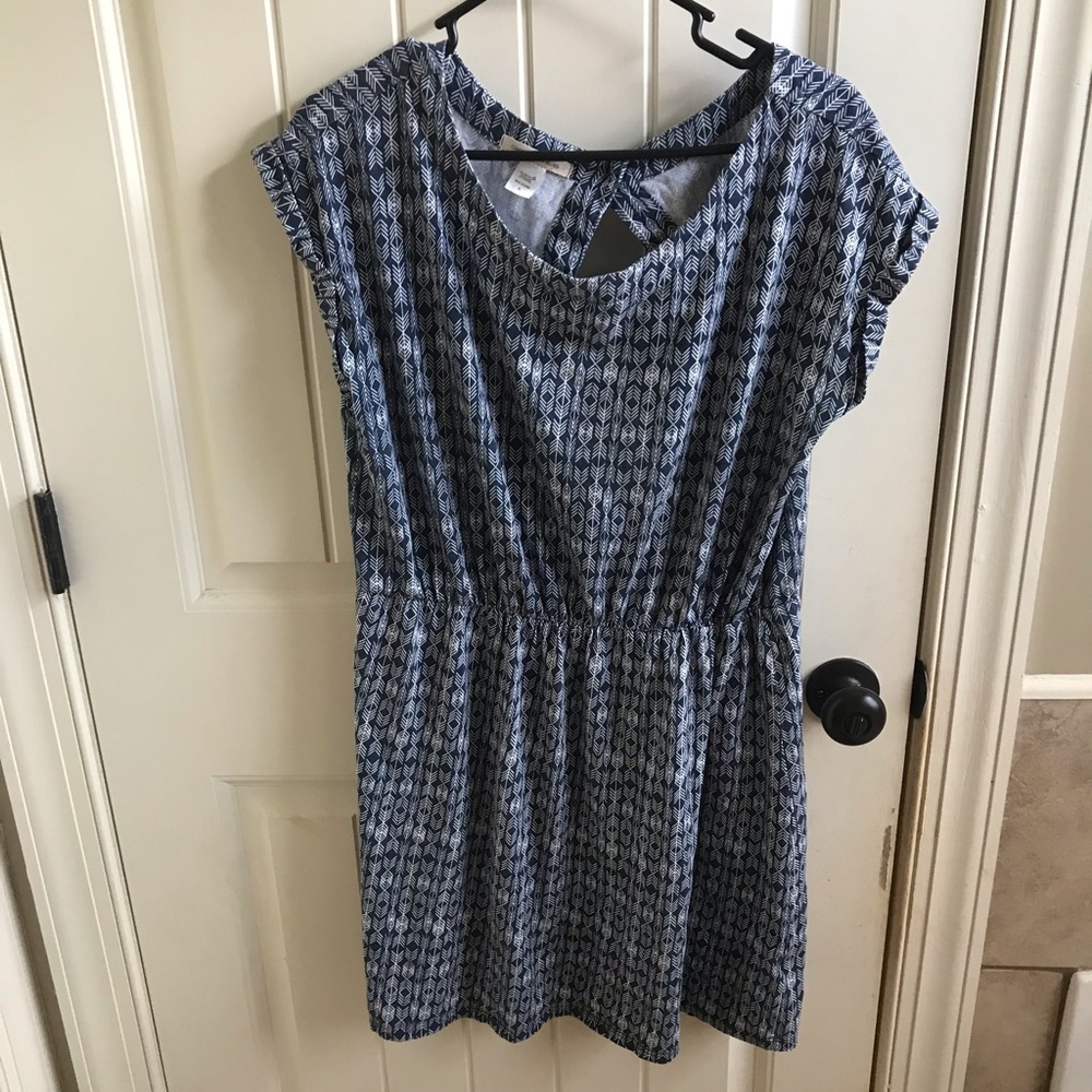 Parted Back Tribal Dress